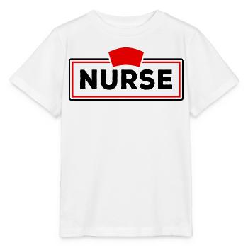 Nurse Nurse Caregiver Nurse - Stanley/Stella MINI CREATOR Kids’ T-Shirt - white - Front - Maike (125cm)