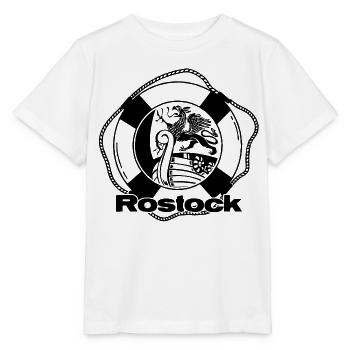 Rostock Rettungsring - Stanley/Stella Kinder T-Shirt MINI CREATOR  - Weiß - Vorne - Maike (125cm)
