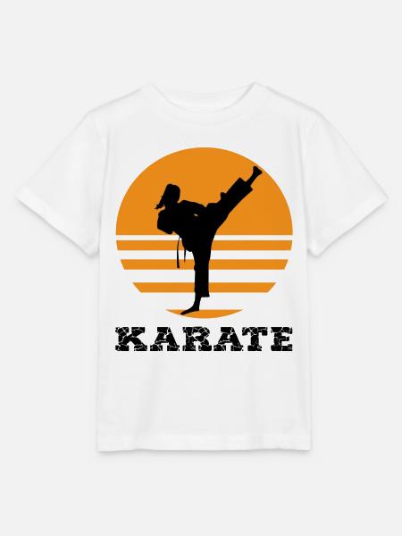 karate - Stanley/Stella Kinder T-Shirt MINI CREATOR  - Weiß