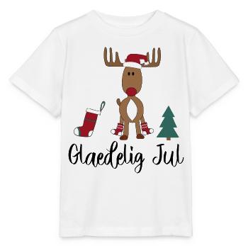 Christmas Danish - Stanley/Stella MINI CREATOR Kids’ T-Shirt - white - Front - Maike (125cm)