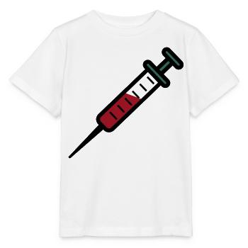 syringe - Stanley/Stella MINI CREATOR Kids’ T-Shirt - white - Front - Maike (125cm)