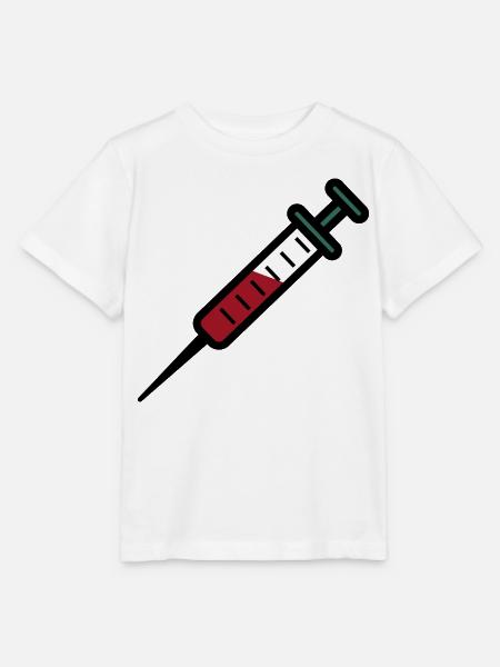 Spritze - Stanley/Stella Kinder T-Shirt MINI CREATOR  - Weiß