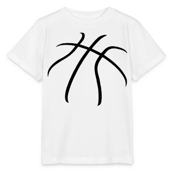 Panier - T-shirt bio MINI CREATOR Stanley/Stella Enfant - blanc - Devant - Maike (125cm)