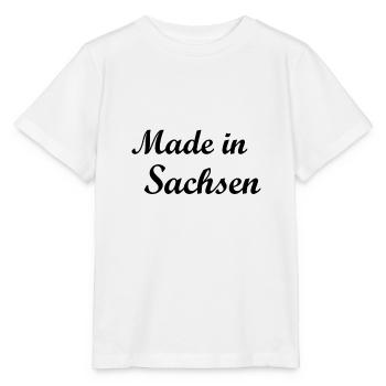 Sachsen - Stanley/Stella Kinder T-Shirt MINI CREATOR  - Weiß - Vorne - Maike (125cm)