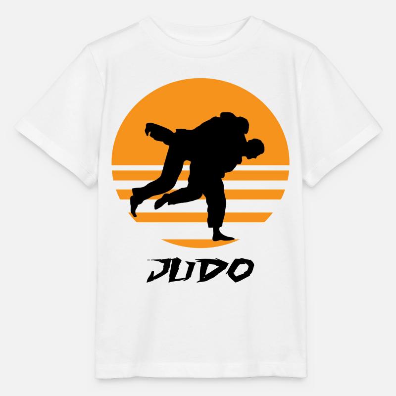 Judo - T-shirt bio MINI CREATOR Stanley/Stella Enfant - blanc