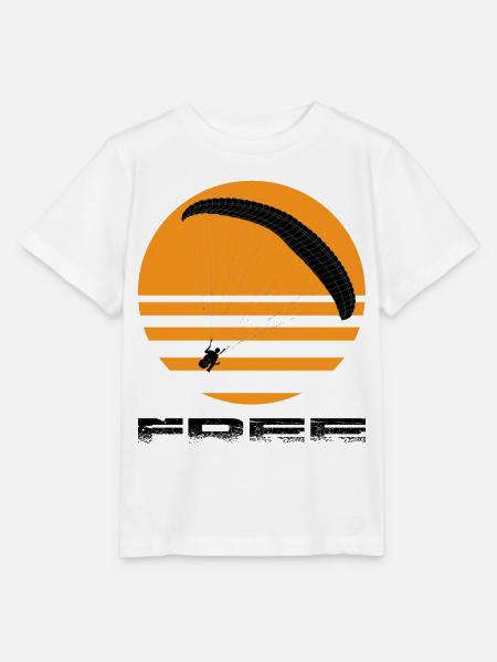 Paragliding - Stanley/Stella Kinder T-Shirt MINI CREATOR - Weiß