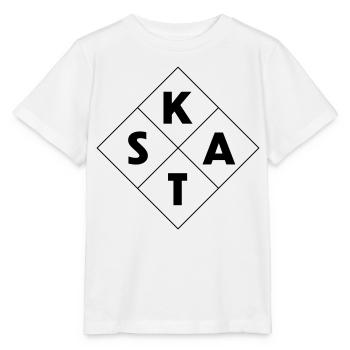 Skat - T-shirt bio MINI CREATOR Stanley/Stella Enfant - blanc - Devant - Maike (125cm)