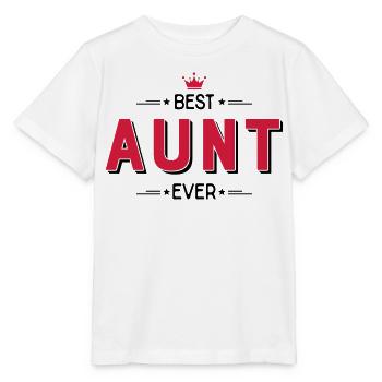 Aunt - Stanley/Stella MINI CREATOR Kids’ T-Shirt - white - Front - Maike (125cm)