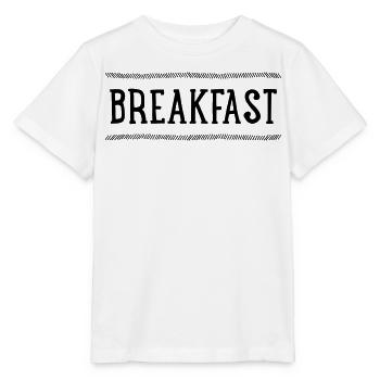 breakfast - Stanley/Stella MINI CREATOR Kids’ T-Shirt - white - Front - Maike (125cm)