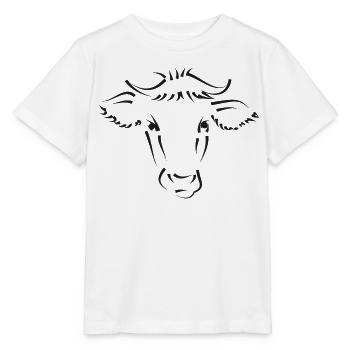 Vache Vaches - T-shirt bio MINI CREATOR Stanley/Stella Enfant - blanc - Devant - Maike (125cm)