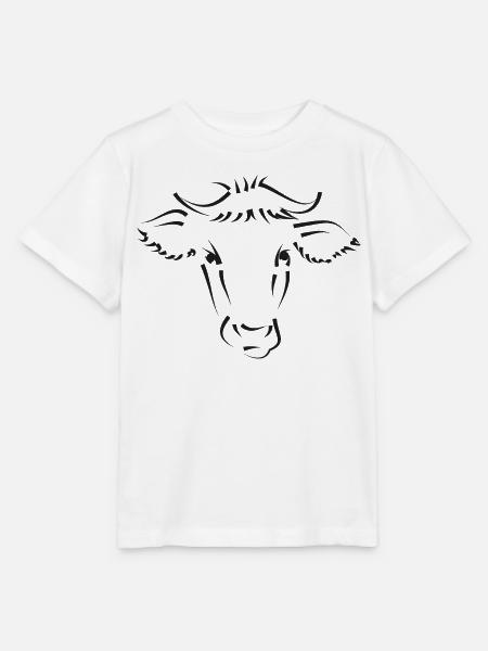 Kuh Kühe - Stanley/Stella Kinder T-Shirt MINI CREATOR  - Weiß
