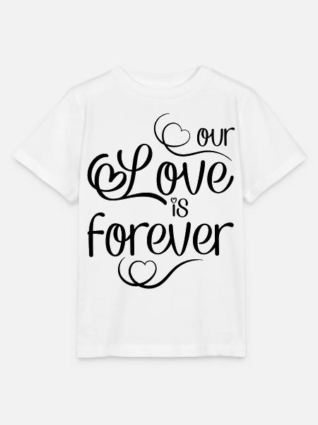 Love - Stanley/Stella Kinder T-Shirt MINI CREATOR - Weiß