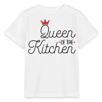 Queen of the Kitchen - Stanley/Stella MINI CREATOR Kids’ T-Shirt - white - Front - Maike (125cm)