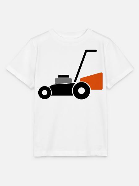 Tondeuses à gazon - T-shirt bio MINI CREATOR Stanley/Stella Enfant - blanc