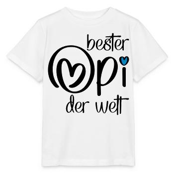 Geschenke für Opi - Stanley/Stella Kinder T-Shirt MINI CREATOR  - Weiß - Vorne - Maike (125cm)