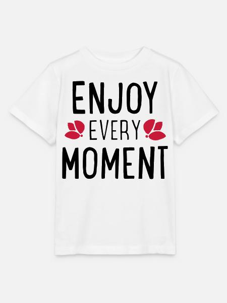 Des phrases drôles - T-shirt bio MINI CREATOR Stanley/Stella Enfant - blanc