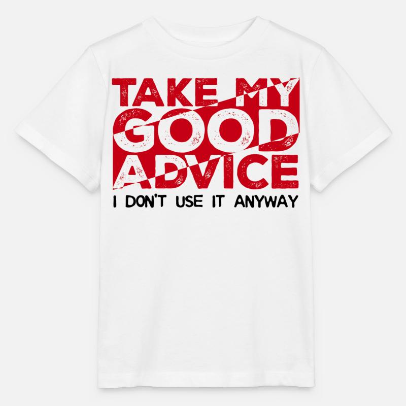 Cool blague Drôle de phrases - T-shirt bio MINI CREATOR Stanley/Stella Enfant - blanc