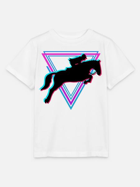 Reiten - Stanley/Stella Kinder T-Shirt MINI CREATOR  - Weiß