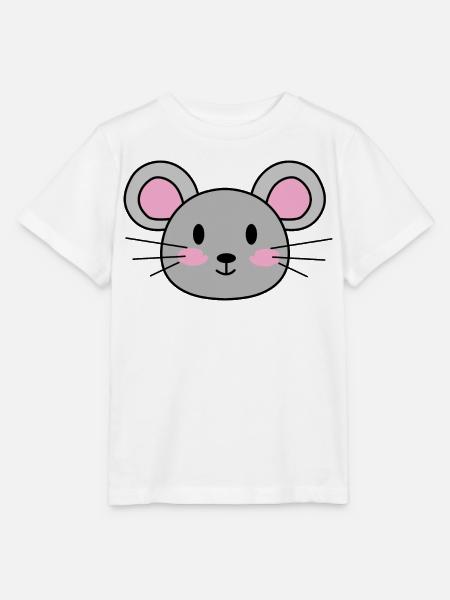 Maus - Stanley/Stella Kinder T-Shirt MINI CREATOR  - Weiß