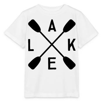 Lac Lake - T-shirt bio MINI CREATOR Stanley/Stella Enfant - blanc - Devant - Maike (125cm)
