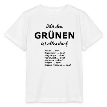 Doof - Stanley/Stella Kinder T-Shirt MINI CREATOR  - Weiß - Vorne - Maike (125cm)