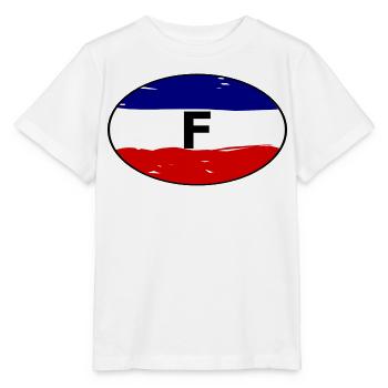 France Autocollants de voiture - T-shirt bio MINI CREATOR Stanley/Stella Enfant - blanc - Devant - Maike (125cm)