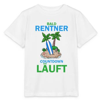 Bald Rentner - Stanley/Stella Kinder T-Shirt MINI CREATOR  - Weiß - Vorne - Maike (125cm)