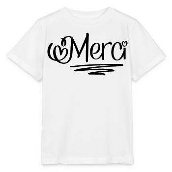 Merci - T-shirt bio MINI CREATOR Stanley/Stella Enfant - blanc - Devant - Maike (125cm)