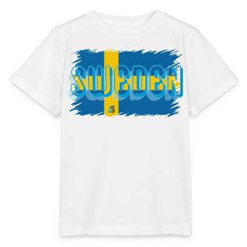 Schweden - Stanley/Stella Kinder T-Shirt MINI CREATOR  - Weiß - Vorne - Maike (125cm)