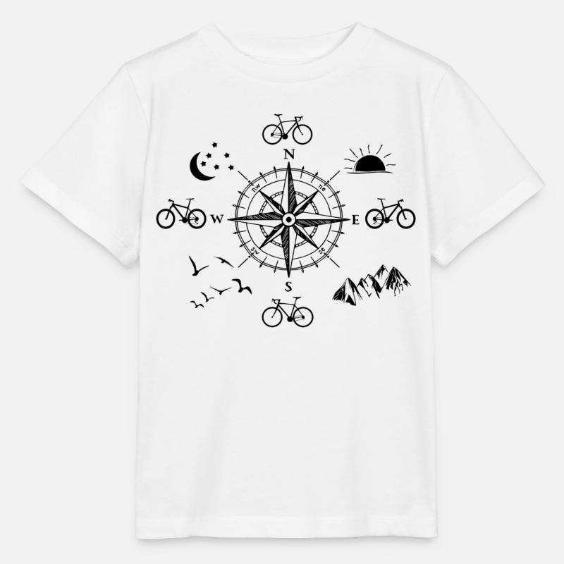 Fahrrad - Stanley/Stella Kinder T-Shirt MINI CREATOR  - Weiß