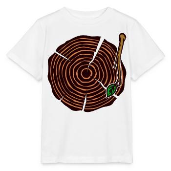 Naturliebhaber Natur Baum - Stanley/Stella Kinder T-Shirt MINI CREATOR  - Weiß - Vorne - Maike (125cm)