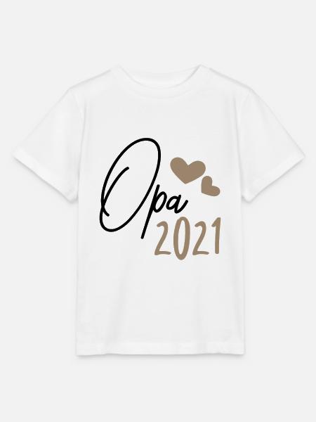Opa 2021 - Stanley/Stella Kinder T-Shirt MINI CREATOR  - Weiß