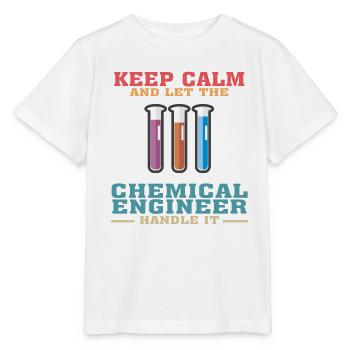Funny Chemical Engineering Quote for Chemical Engi - Stanley/Stella MINI CREATOR Kids’ T-Shirt - white - Front - Maike (125cm)