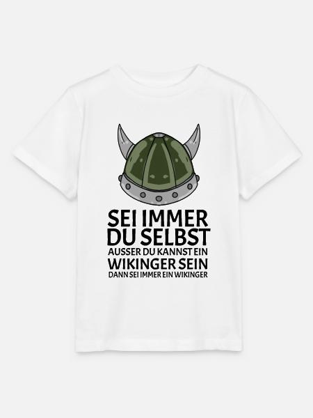 Wikinger Spruch - Stanley/Stella Kinder T-Shirt MINI CREATOR  - Weiß