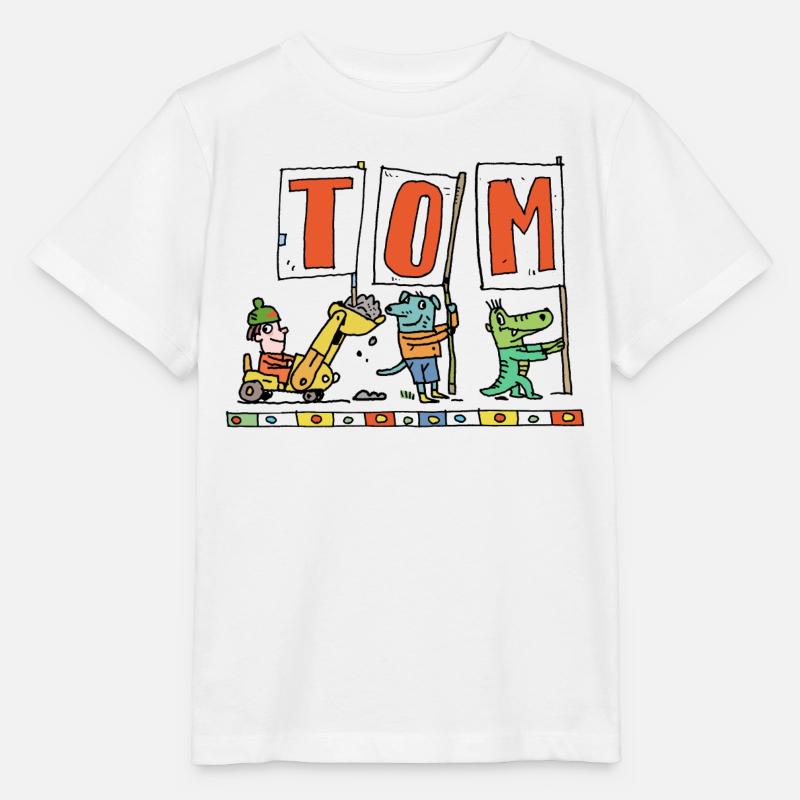 C’est l’anniversaire de TOM - T-shirt bio MINI CREATOR Stanley/Stella Enfant - blanc