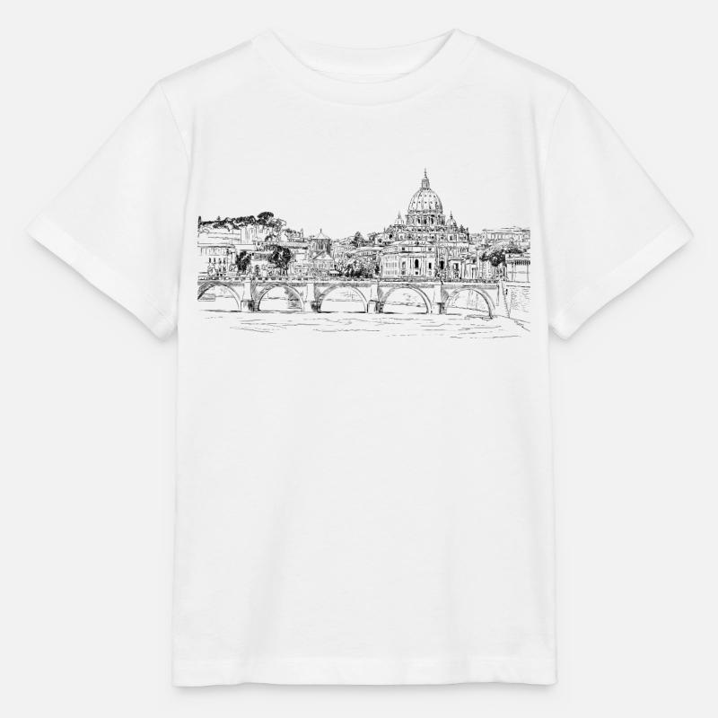 Rome - T-shirt bio MINI CREATOR Stanley/Stella Enfant - blanc