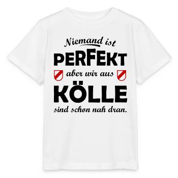 Kölle Perfekt - Stanley/Stella Kinder T-Shirt MINI CREATOR  - Weiß - Vorne - Maike (125cm)