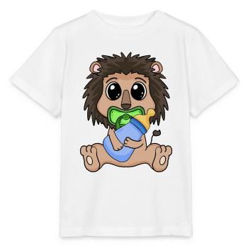 Baby Löwe - Stanley/Stella Kinder T-Shirt MINI CREATOR  - Weiß - Vorne - Maike (125cm)