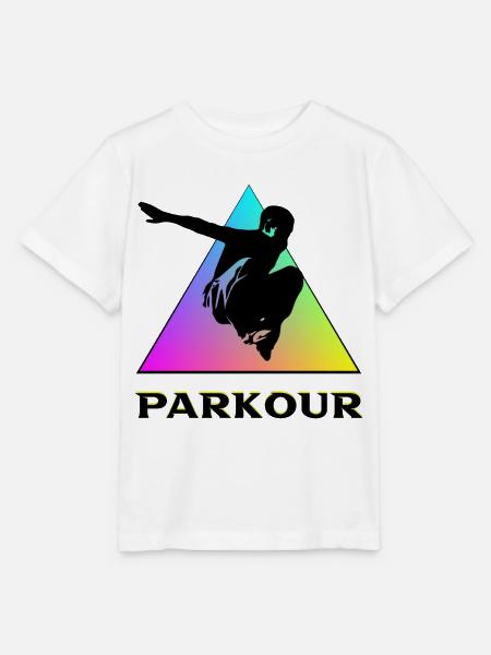 Parkour - Stanley/Stella Kinder T-Shirt MINI CREATOR - Weiß