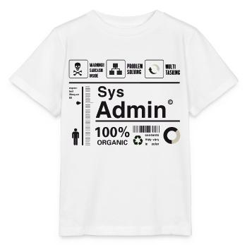 sys admin Computer Nerd pc Kit programmer Humor lo - Stanley/Stella Kinder T-Shirt MINI CREATOR  - Weiß - Vorne - Maike (125cm)