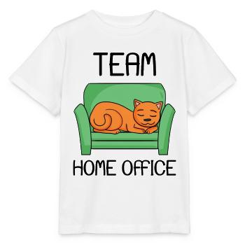 Home Office - Stanley/Stella Kinder T-Shirt MINI CREATOR  - Weiß - Vorne - Maike (125cm)
