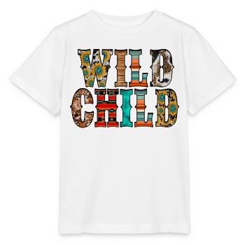 Wild Child - Stanley/Stella MINI CREATOR Kids’ T-Shirt - white - Front - Maike (125cm)