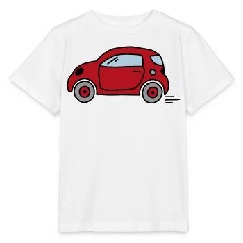 Voiture - T-shirt bio MINI CREATOR Stanley/Stella Enfant - blanc - Devant - Maike (125cm)