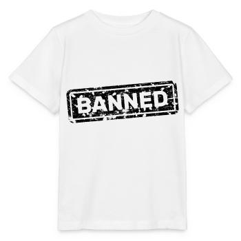 Verboten, gebannt, verstoßen, geächtet - Stanley/Stella Kinder T-Shirt MINI CREATOR  - Weiß - Vorne - Maike (125cm)