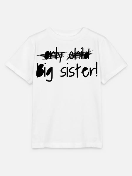 Große Schwester - Stanley/Stella Kinder T-Shirt MINI CREATOR  - Weiß