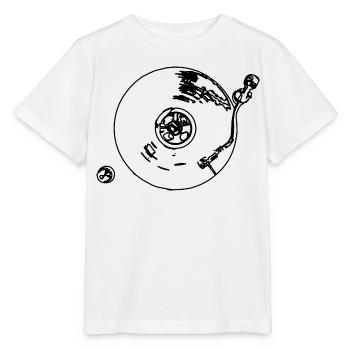 Record player - Stanley/Stella MINI CREATOR Kids’ T-Shirt - white - Front - Maike (125cm)