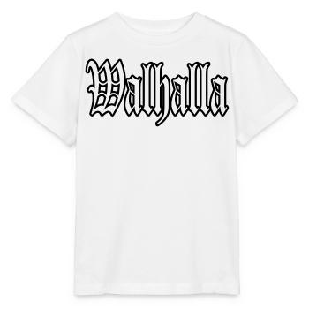 walhalla odin thor viking viking sticker shirt - Stanley/Stella MINI CREATOR Kids’ T-Shirt - white - Front - Maike (125cm)