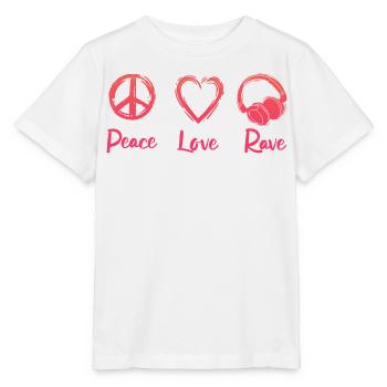 Rave Party - T-shirt bio MINI CREATOR Stanley/Stella Enfant - blanc - Devant - Maike (125cm)