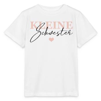Kleine Schwester - Stanley/Stella Kinder T-Shirt MINI CREATOR  - Weiß - Vorne - Maike (125cm)