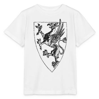 Stehender Greif von Rostock - Stanley/Stella Kinder T-Shirt MINI CREATOR  - Weiß - Vorne - Maike (125cm)